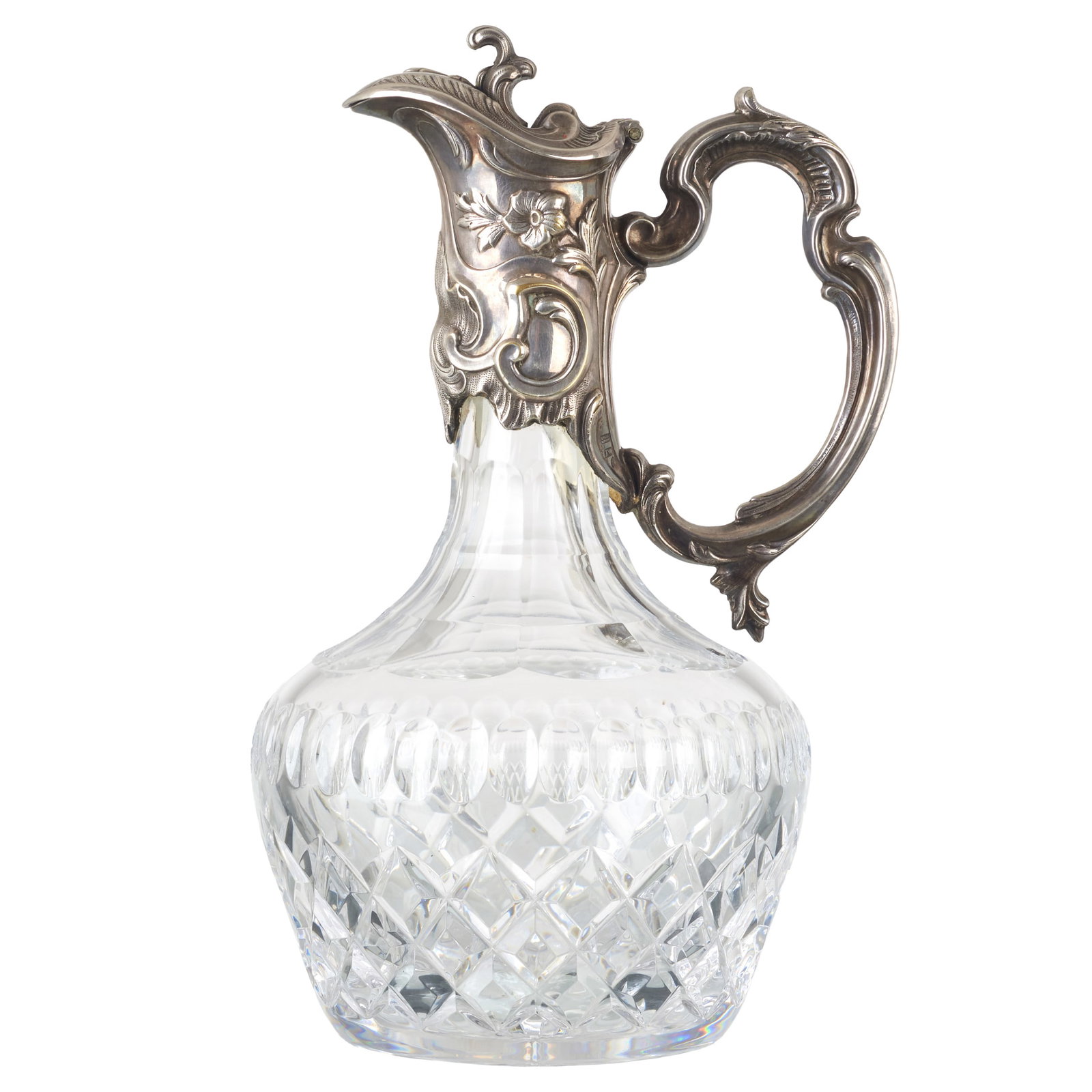 TOPAZIO - Crystal and silver-plated metal Jug (1 of 1)