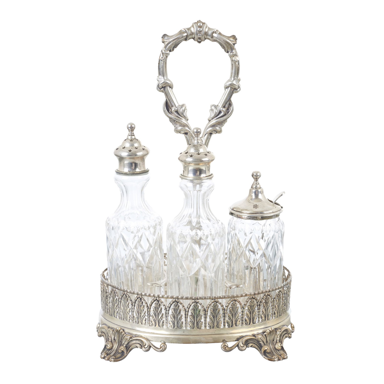 TOPAZIO - Silver cruet set (1 of 1)