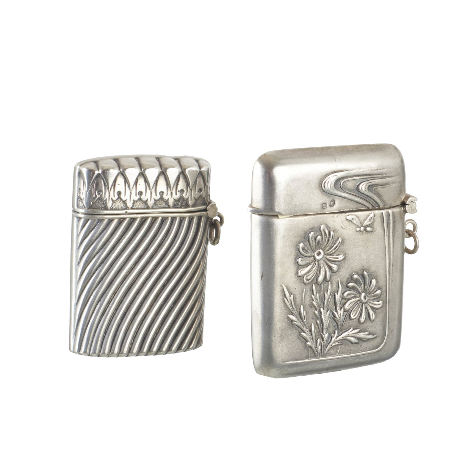 Two silver matchboxes (1 of 1)