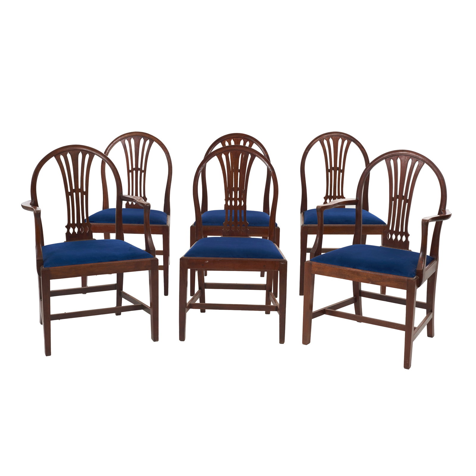 Set of twelve George III chairs (1 of 1)