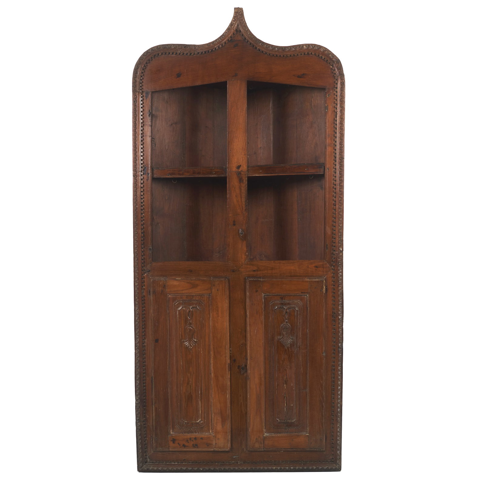 Corner Chestnut Cabinet (1 of 1)