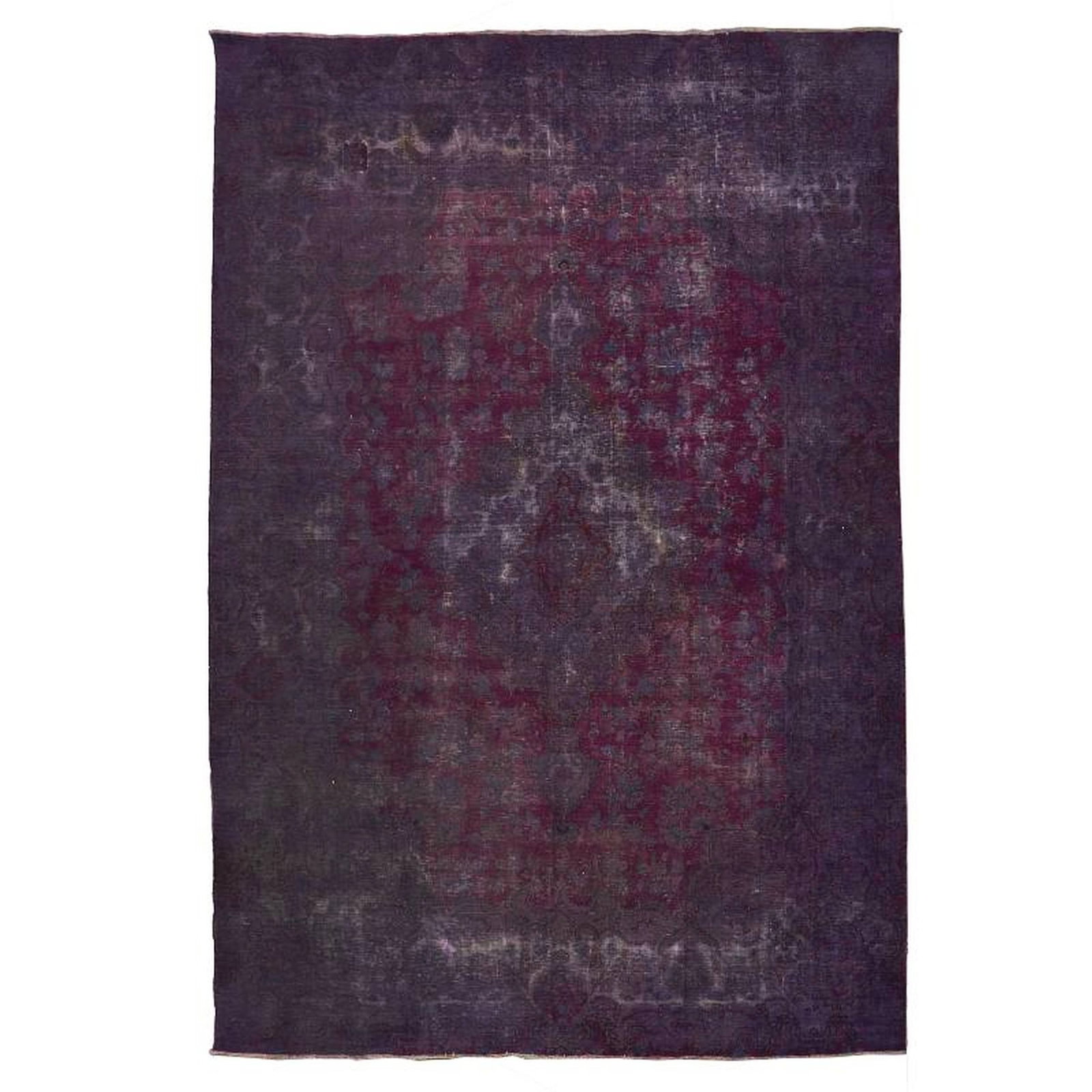 Persian rug distressed design: Iran, 20th/21st century, polychrome woolen thread with vegetal motifs. With losses. Dim.: 290x210cm.