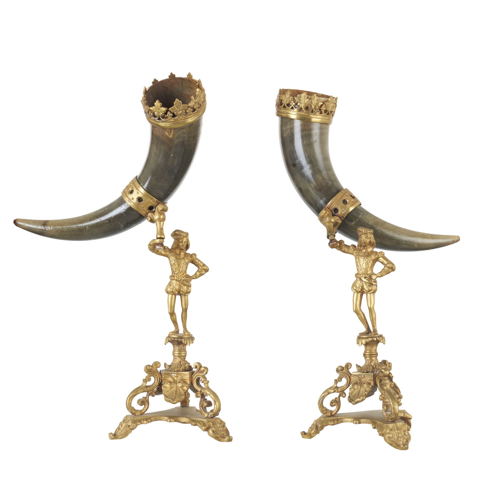 Pair of Neo-Renaissance vases (1 of 1)