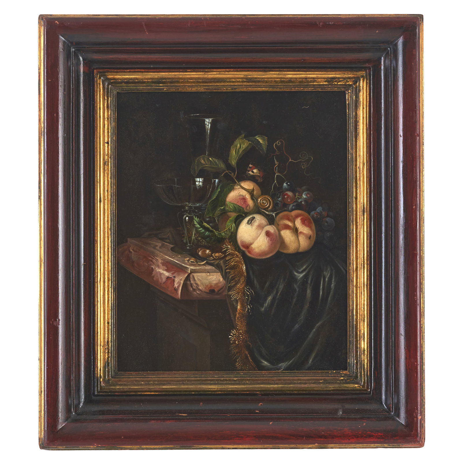 WILLEM VAN AELST (1627-1683) - 'Still Life with fruit and insects' (1 of 1)