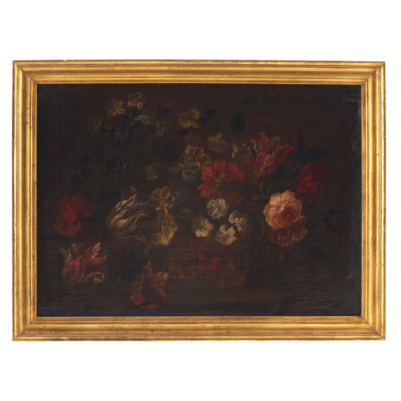 Circle of GABRIEL DE LA CORTE (1648-1694) - 'Basket with flowers' (1 of 1)