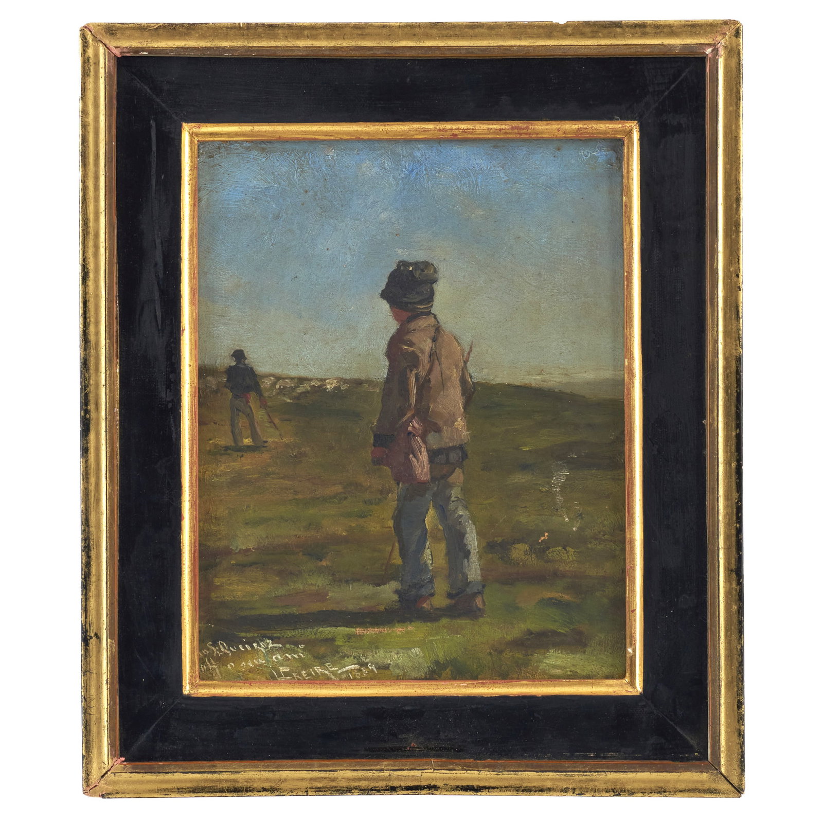 LUCIANO FREIRE (1864-1934) - 'Little Shepherd' (1 of 1)