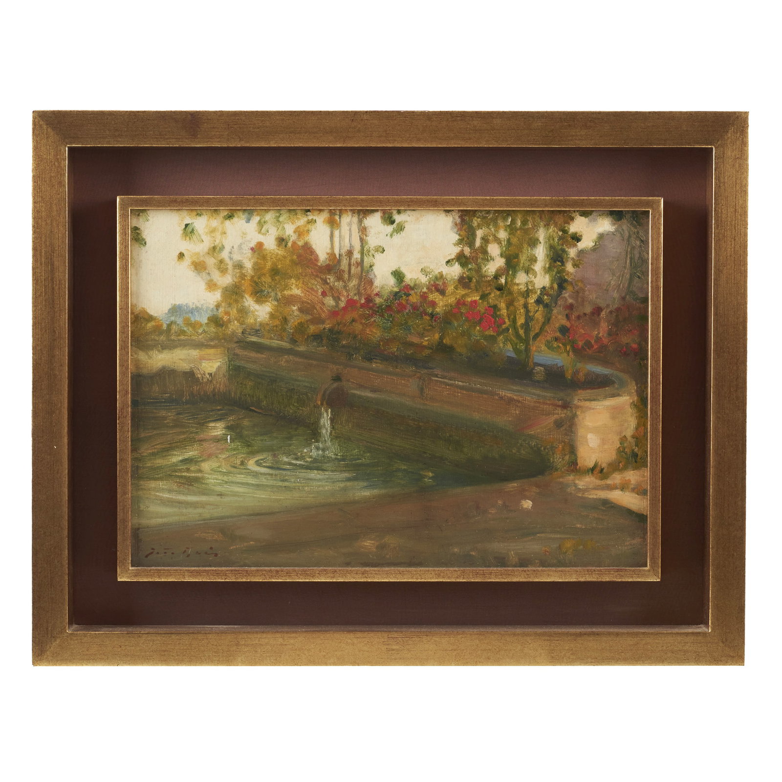 JOAO REIS (1899-1982) - Garden view (1 of 1)