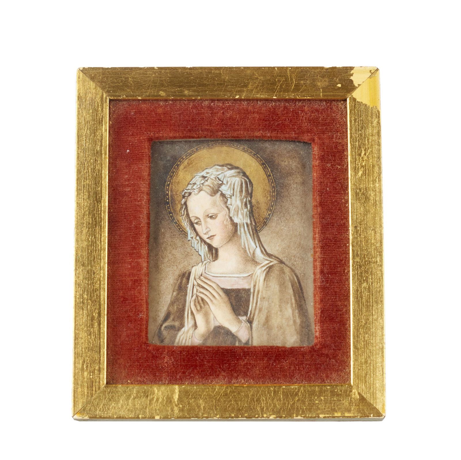 ITALIAN SCHOOL, 20th century - Devotional icon of the 'Virgin Mary' (1 of 1)