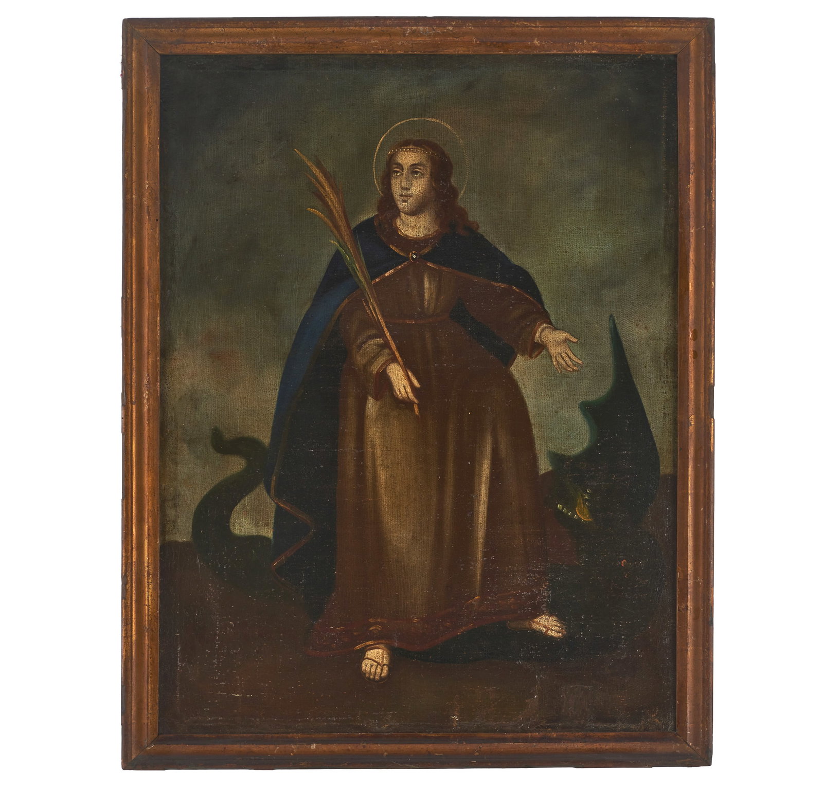 PORTUGUESE SCHOOL, 17th century - Saint Margaret of Antioch (1 of 1)
