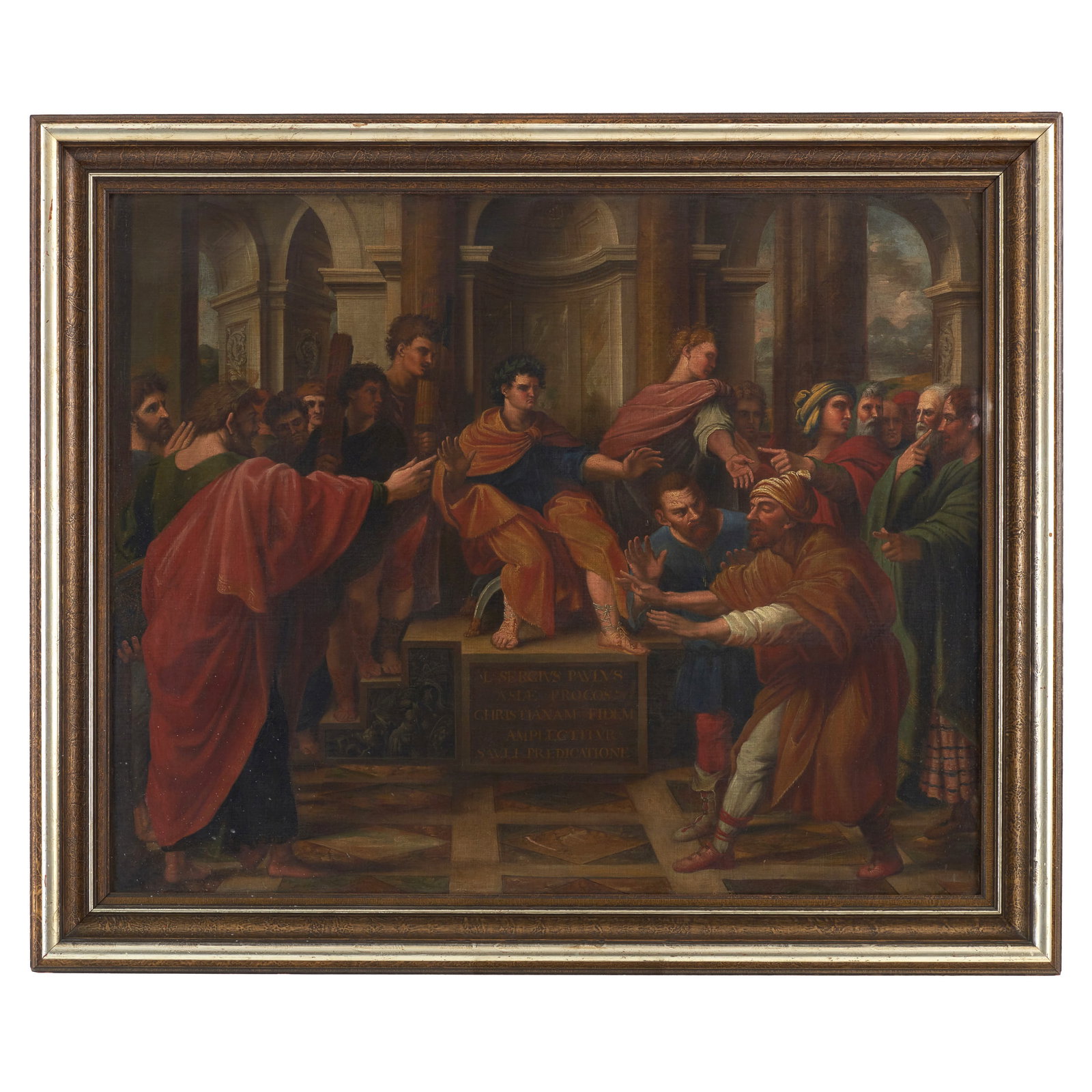 ITALIAN SCHOOL, 18thC - 'The Conversion of the Proconsul' (1 of 1)