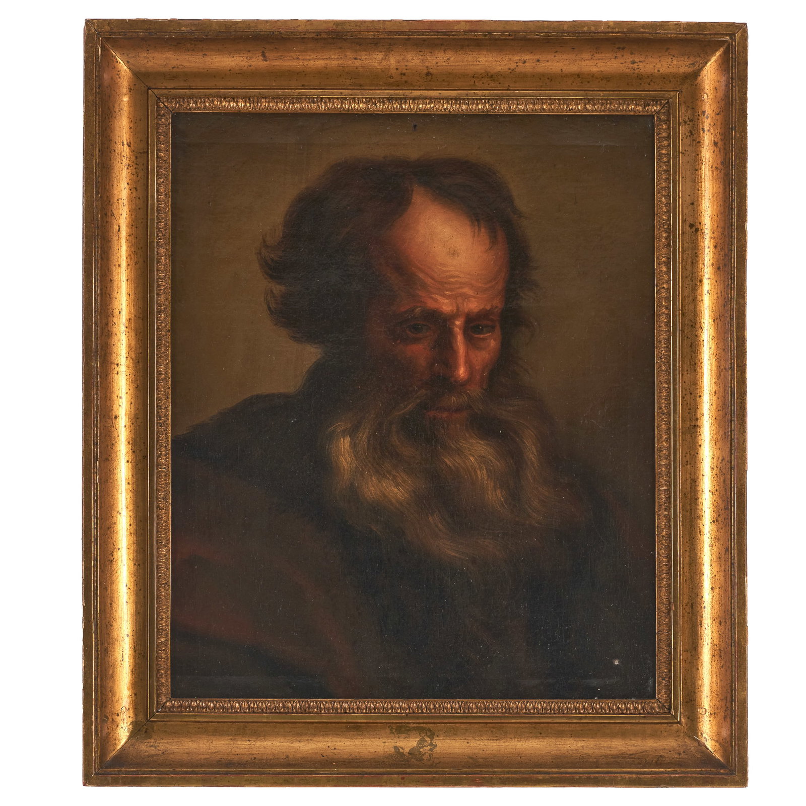 Follower of ANTOON VAN DYCK, 17thC - 'Study of a Man with a Grey Beard' (1 of 1)