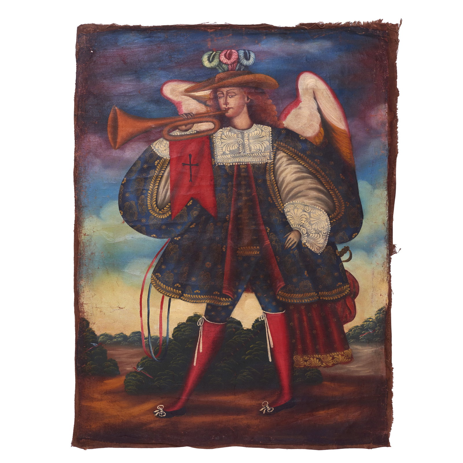 CUSCO SCHOOL, 18th century - Archangel Gabriel (1 of 1)