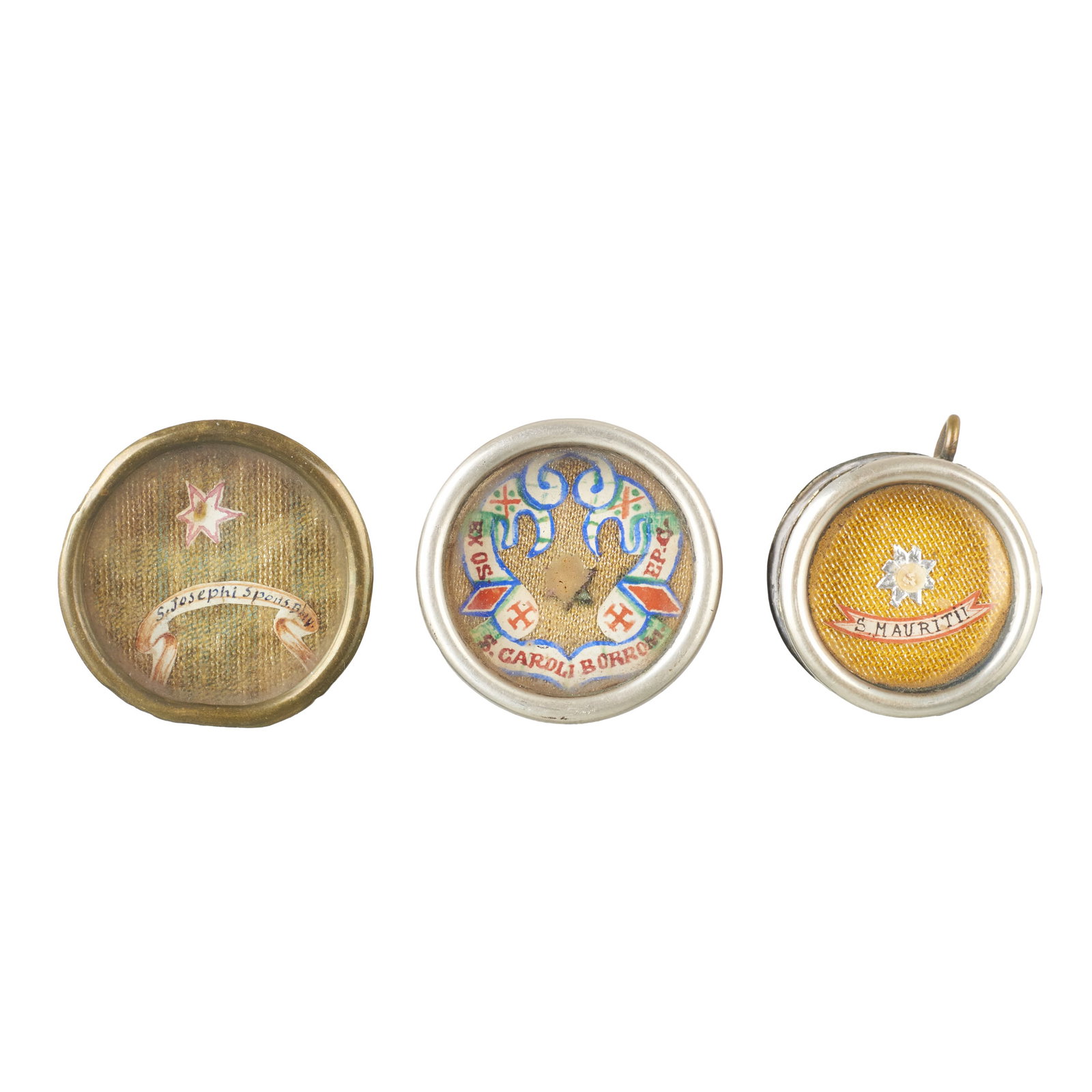 Three Reliquary Medallions (1 of 1)