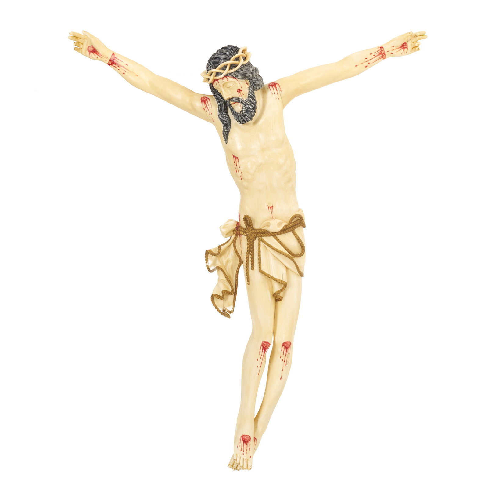 Large Christ in ivory (1 of 1)