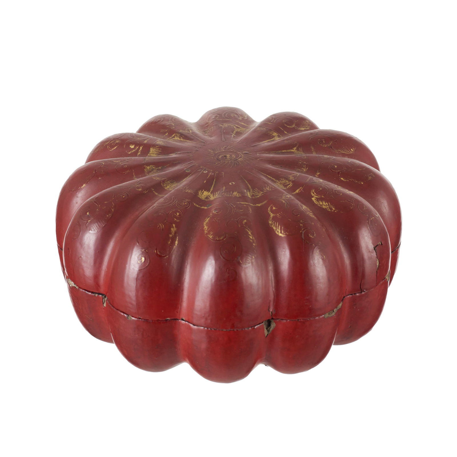 Chinese red lacquer box (1 of 1)