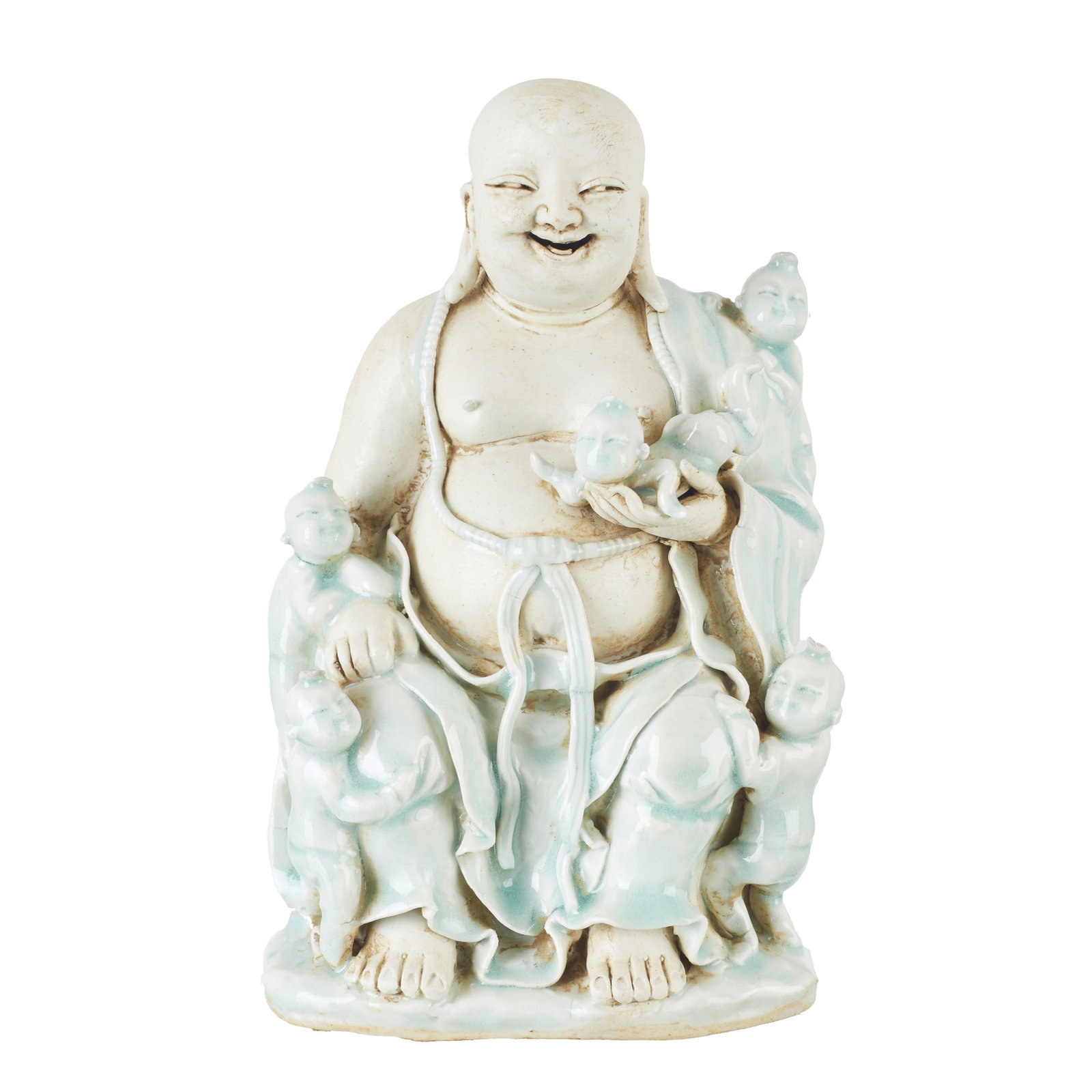 'Budai' in Blanc-de-Chine porcelain (1 of 1)