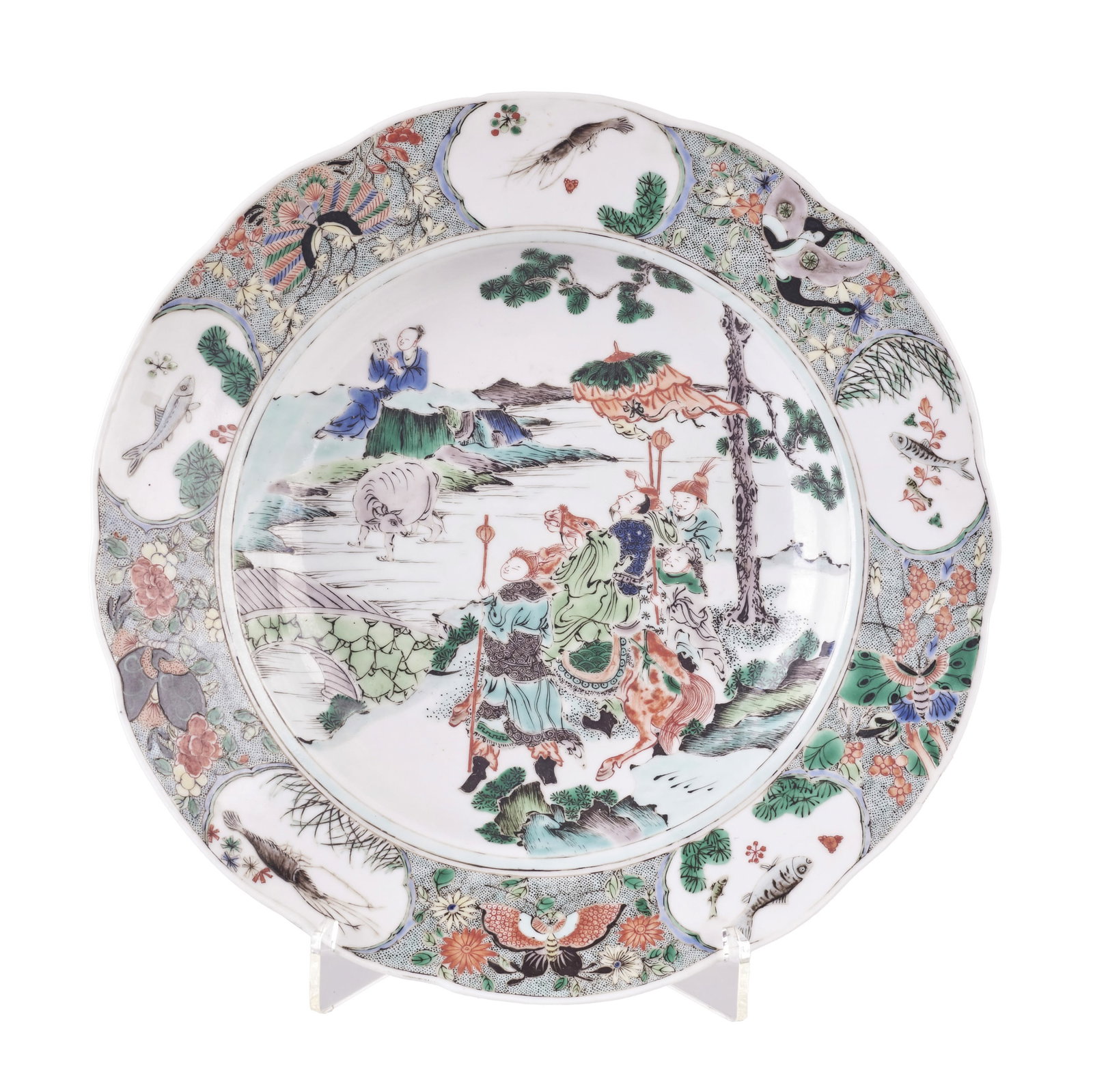 Chinese porcelain plate, Guangxu (1 of 1)