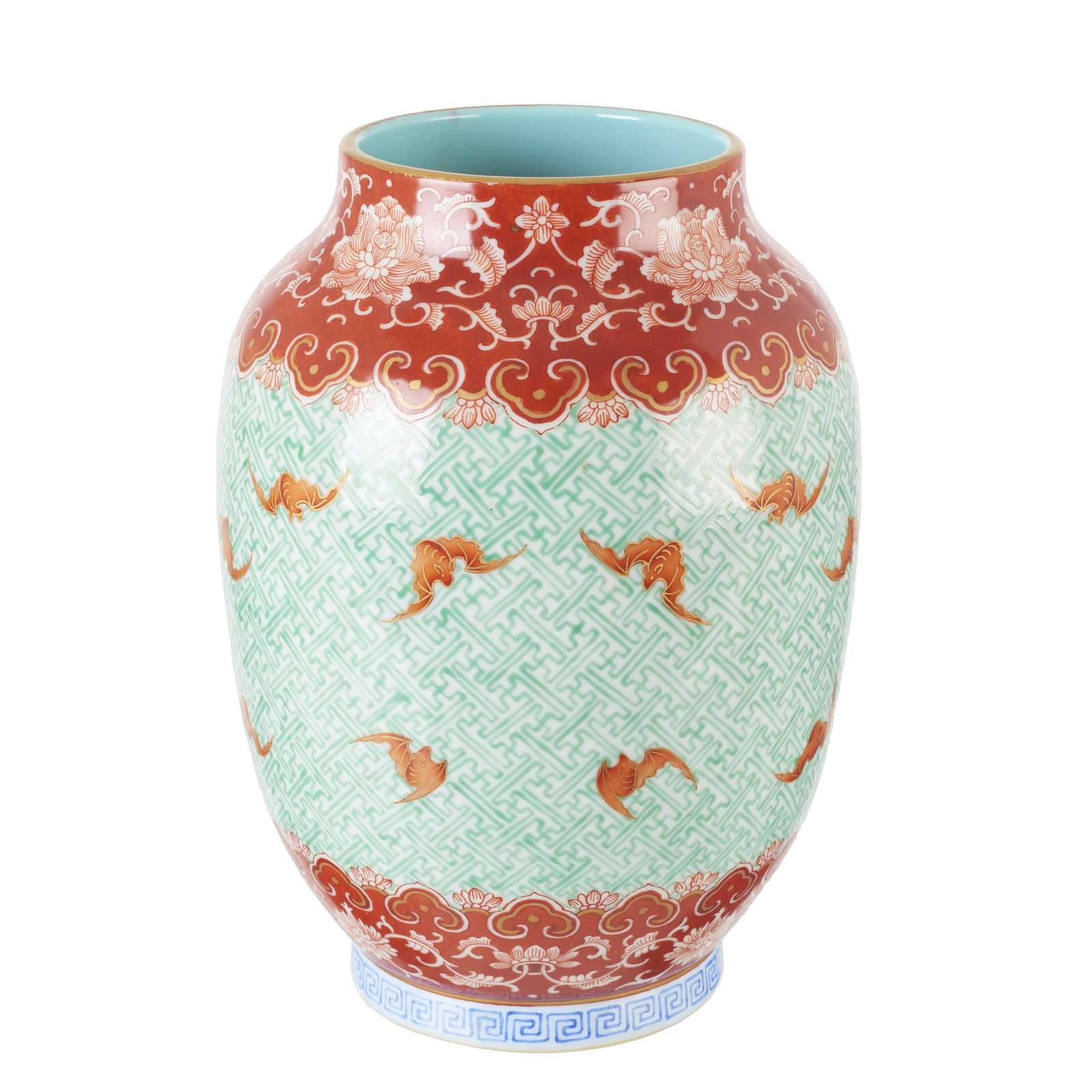 'Bats' chinese porcelain jar, Republic (1 of 1)