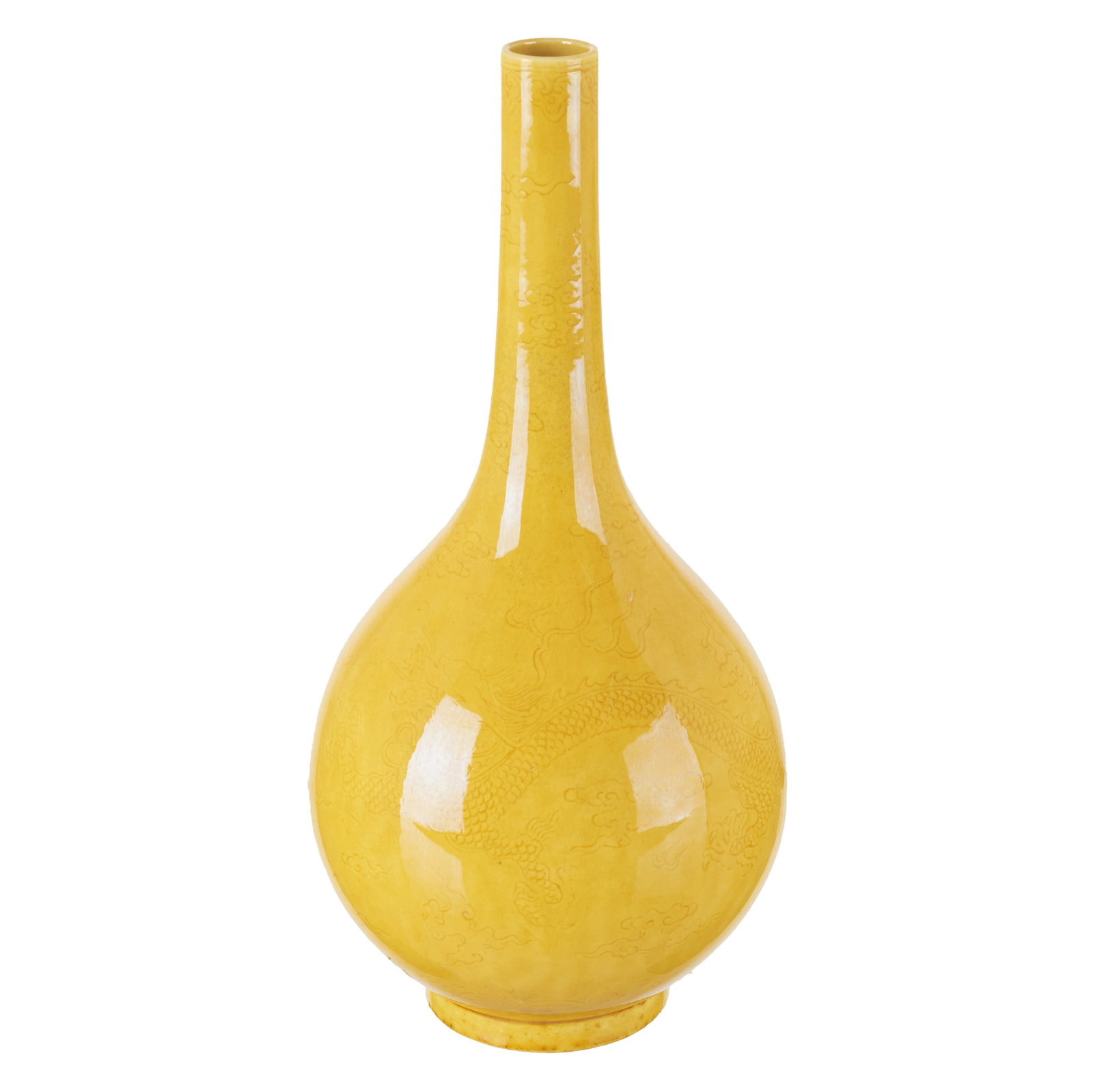 Chinese monochrome porcelain vase (1 of 1)