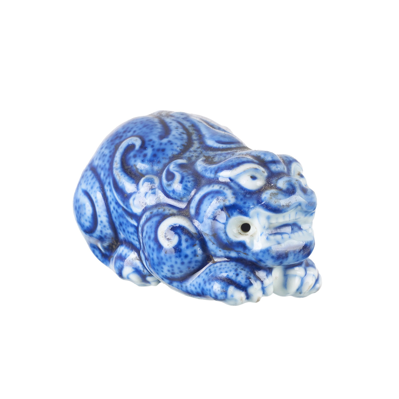 Qilin porcelain scrollweight (1 of 1)