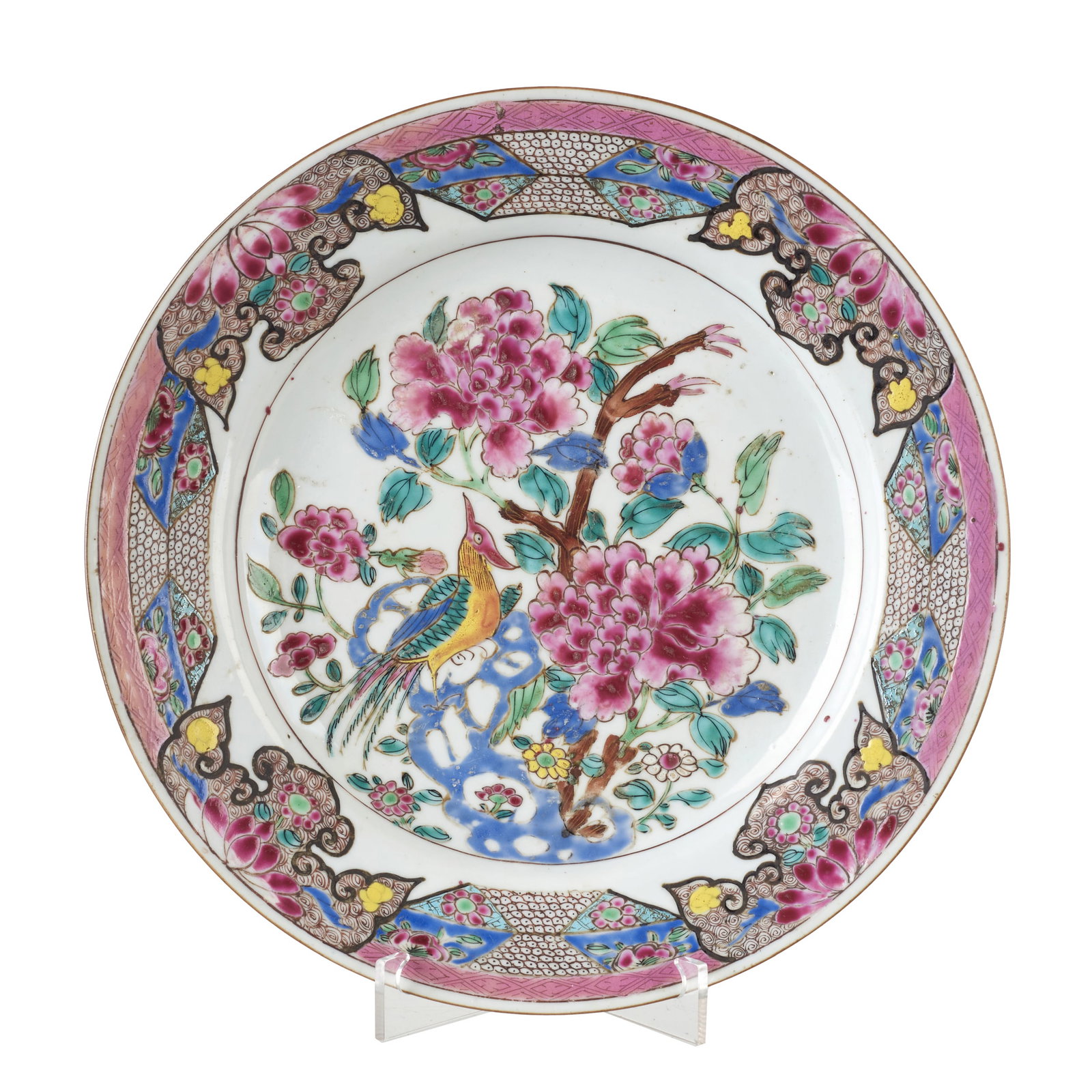 Chinese porcelain plate, Yongzheng (1 of 1)
