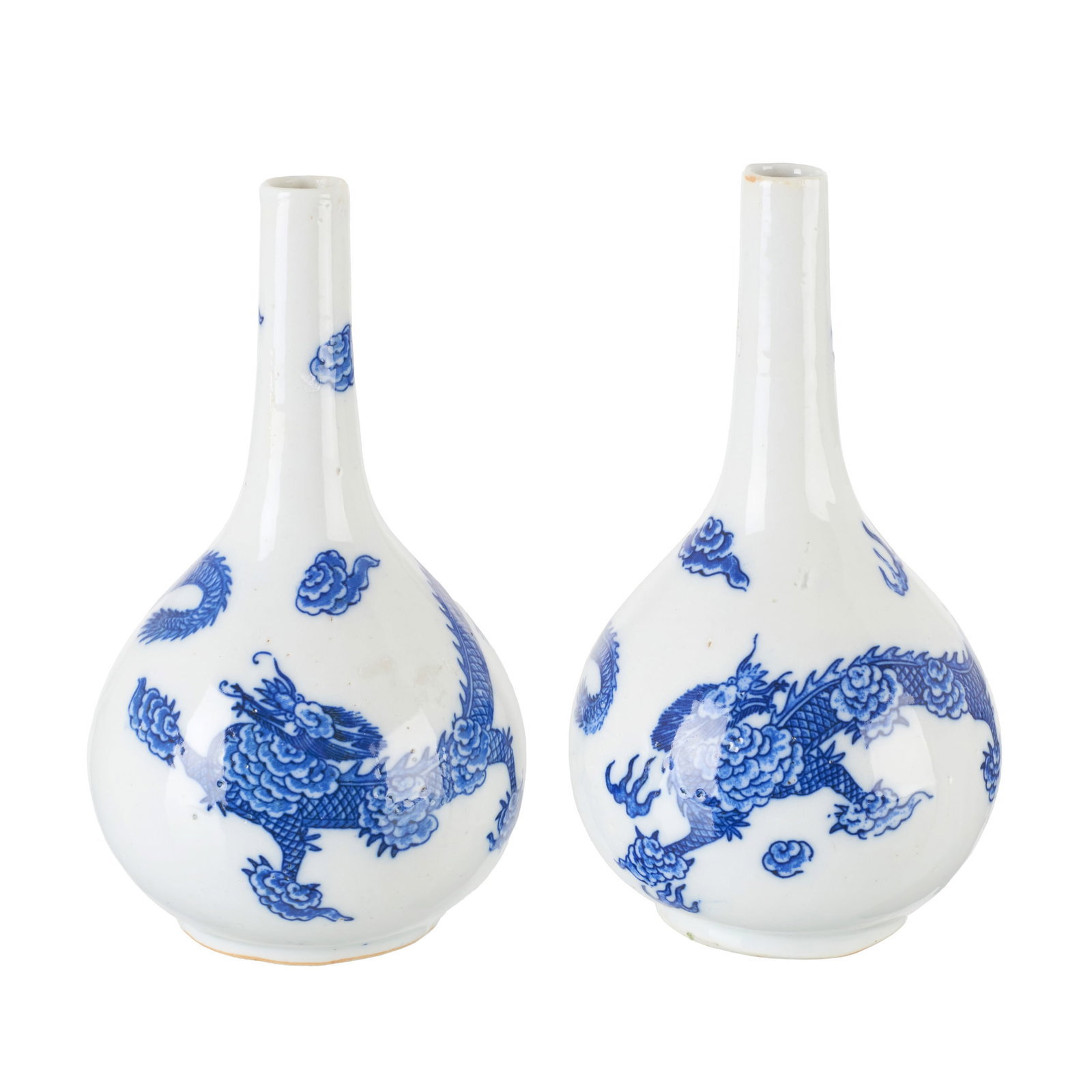 Pair of Japanese porcelain vases (1 of 1)