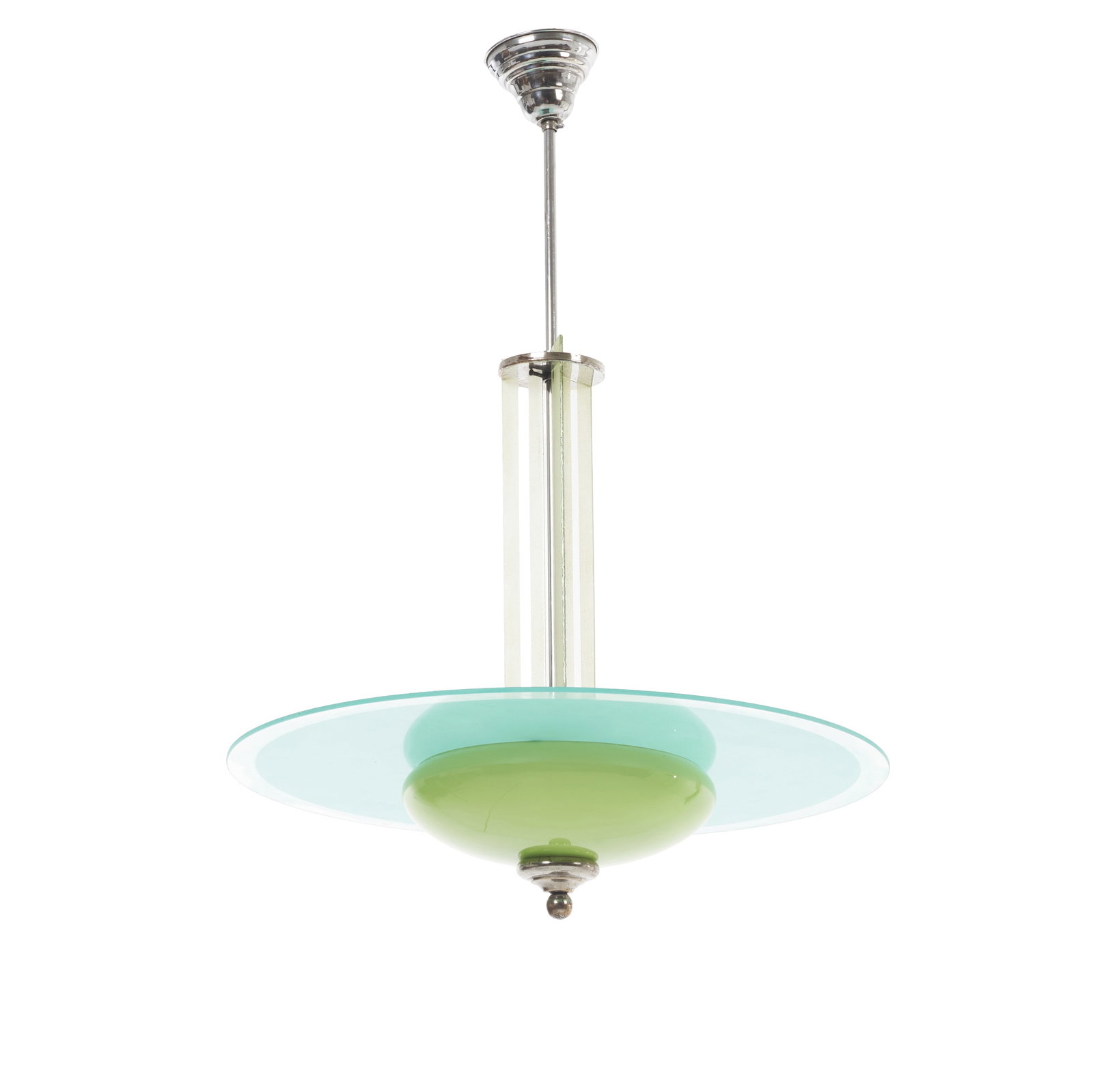 FRENCH WORK, c.1930 - Ceiling light
