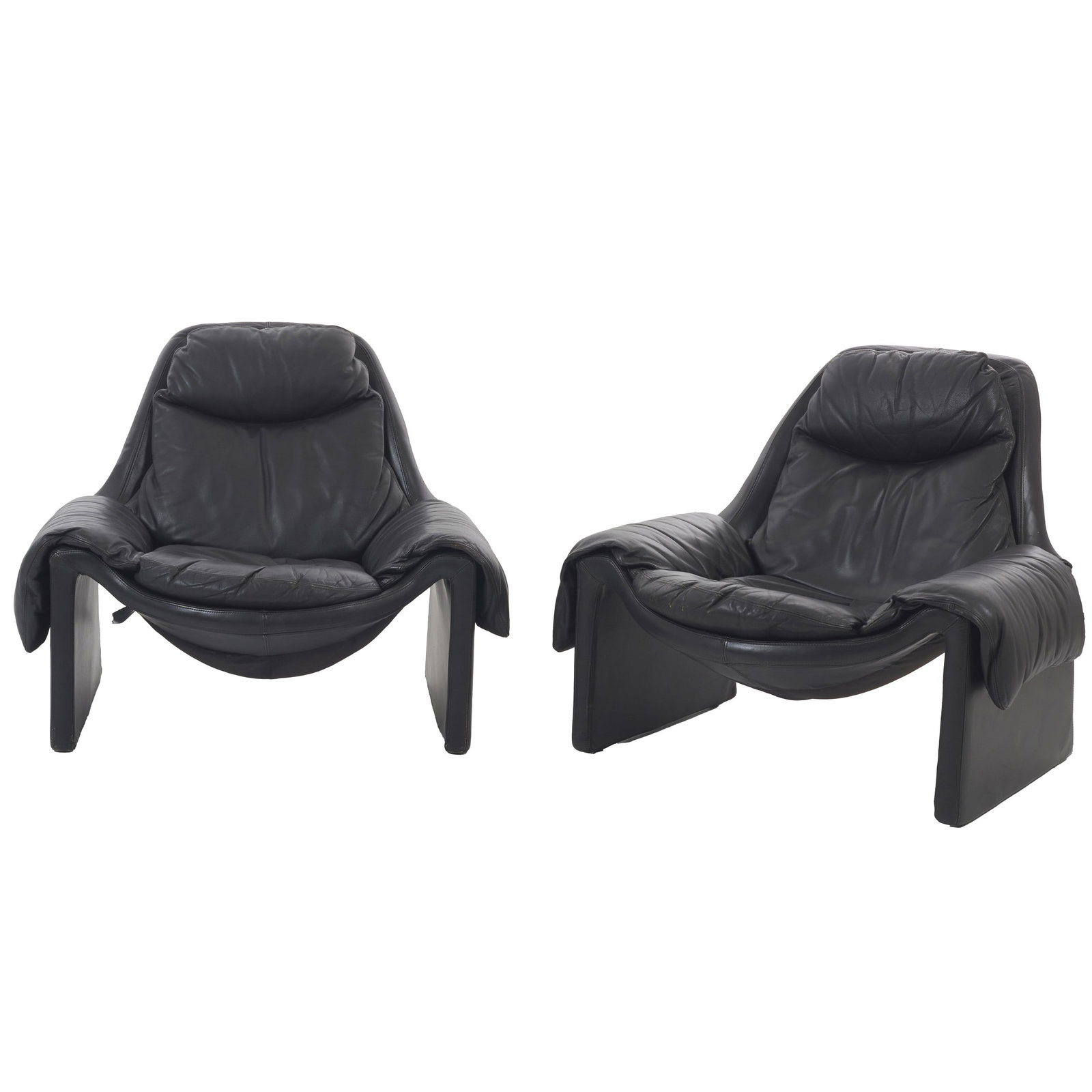 VITTORIO INTROINI (b. 1935) - Pair of 'P60' chairs (1 of 1)