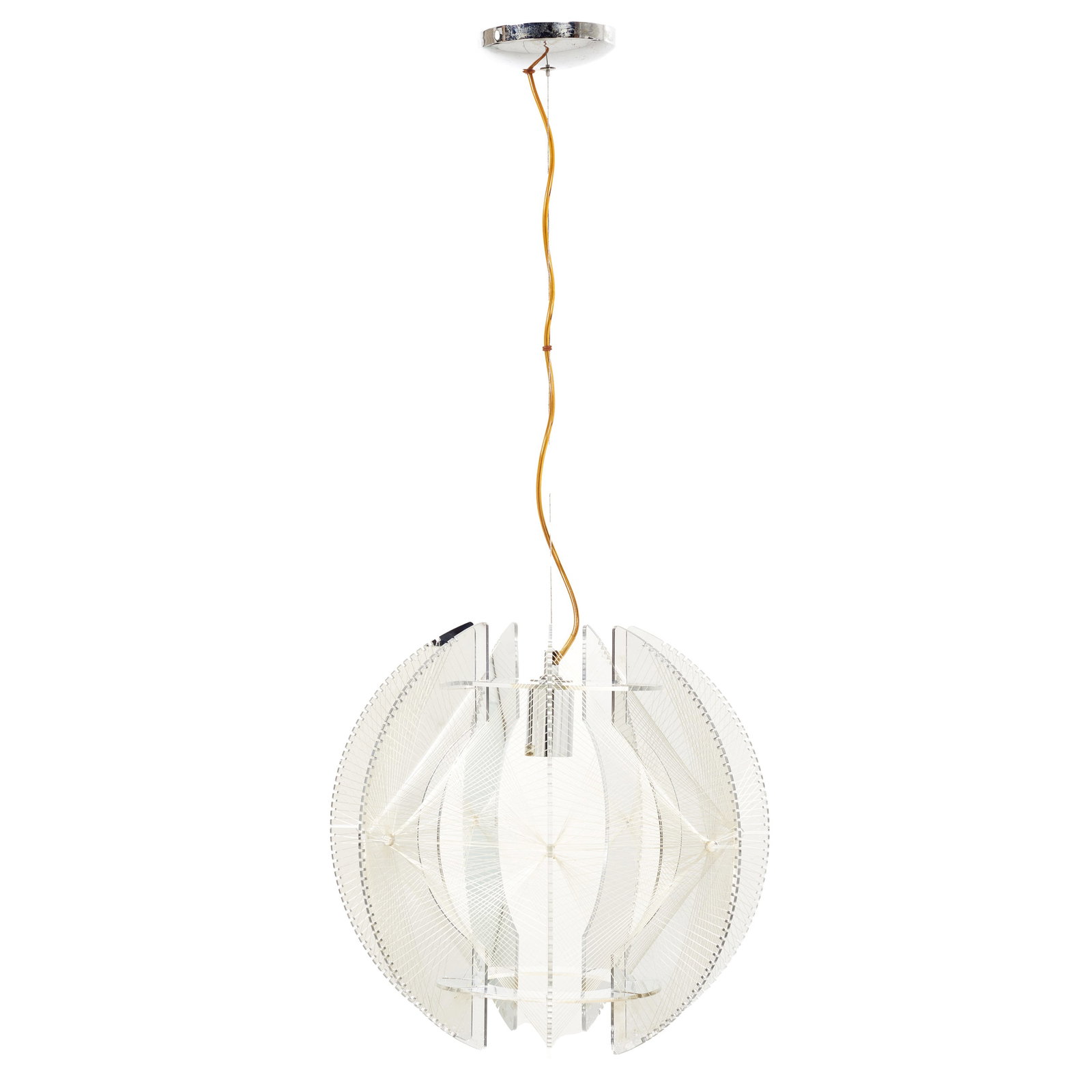 PAUL SECON (1916-2007) - 'Space Age' ceiling lamp (1 of 1)