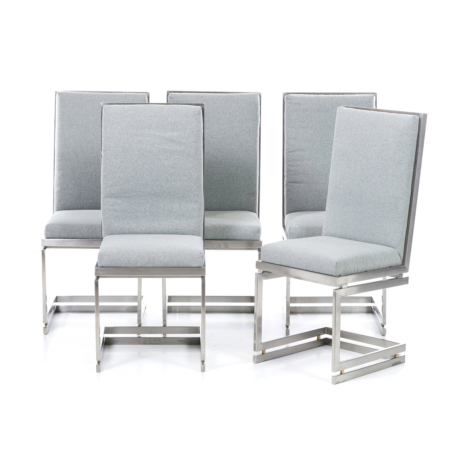 ROMEO REGA (1904-1968) - Five dining chairs (1 of 1)