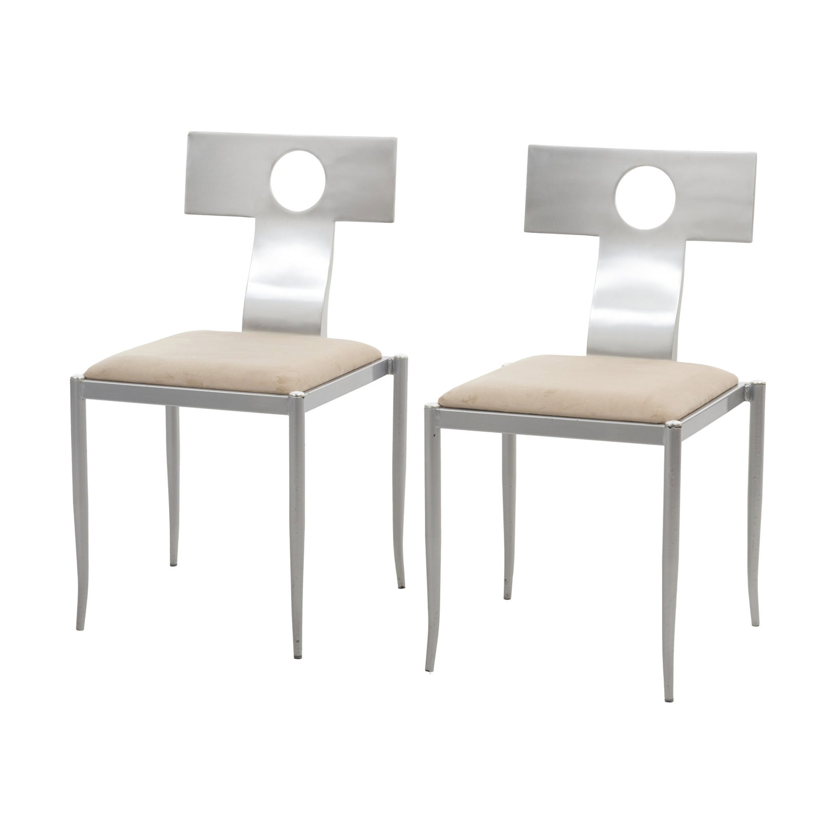 VERONIQUE MALCOURANT (1954) & JEAN-MICHEL CORNU (1956-2014) - Pair of 'Olympia' chairs (1 of 1)