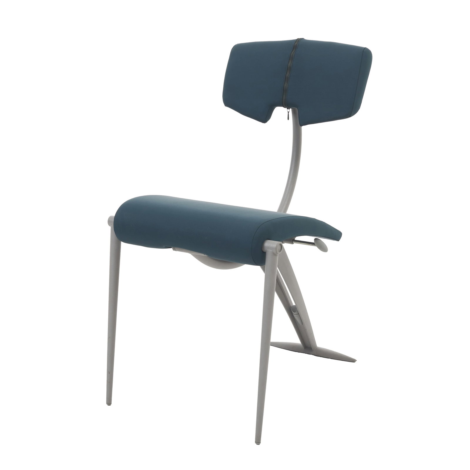 JEAN-MARIE MASSAUD (b. 1966) - 'Schizo' Chair: Italy, c. 1994, designed by Jean-Marie Massaud for Magis; in cast and lacquered aluminium, foam and technical fabric upholstery. Two positions. Mentioned in the 1994 Compasso d'Oro. Signs of use. Dime