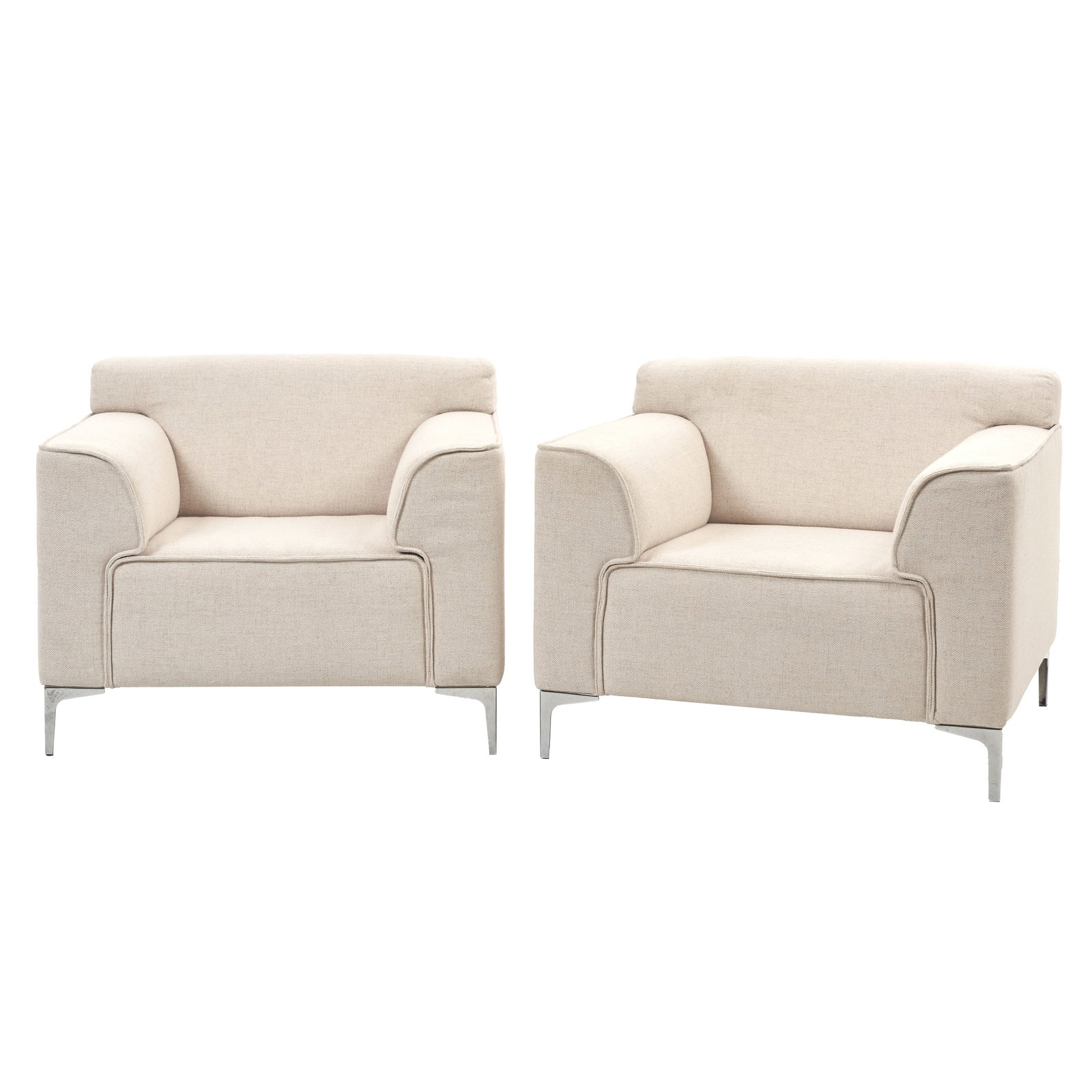 B&B ITALIA - Pair of armchairs (1 of 1)