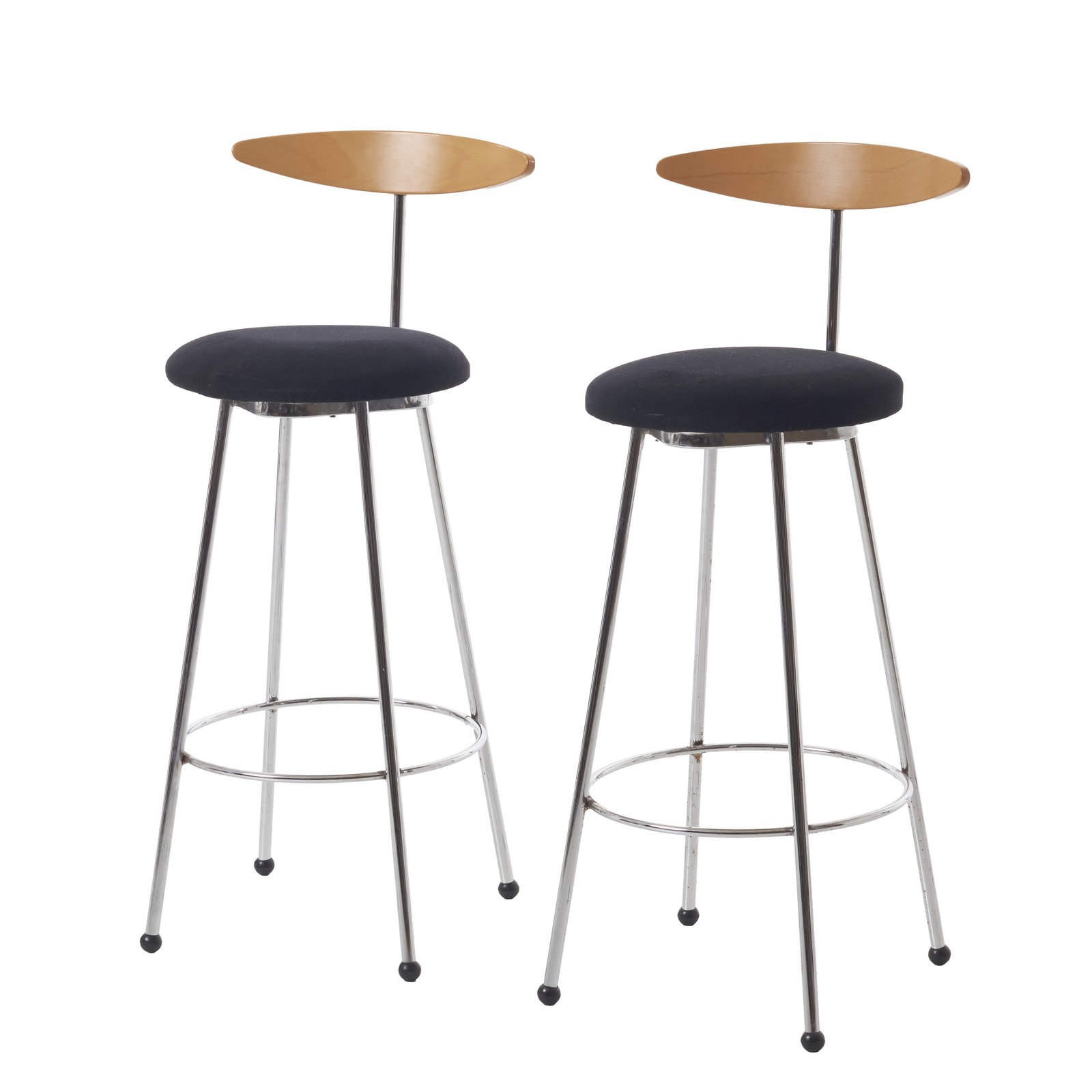 EFFEZETA - Pair of high bar chairs (1 of 1)