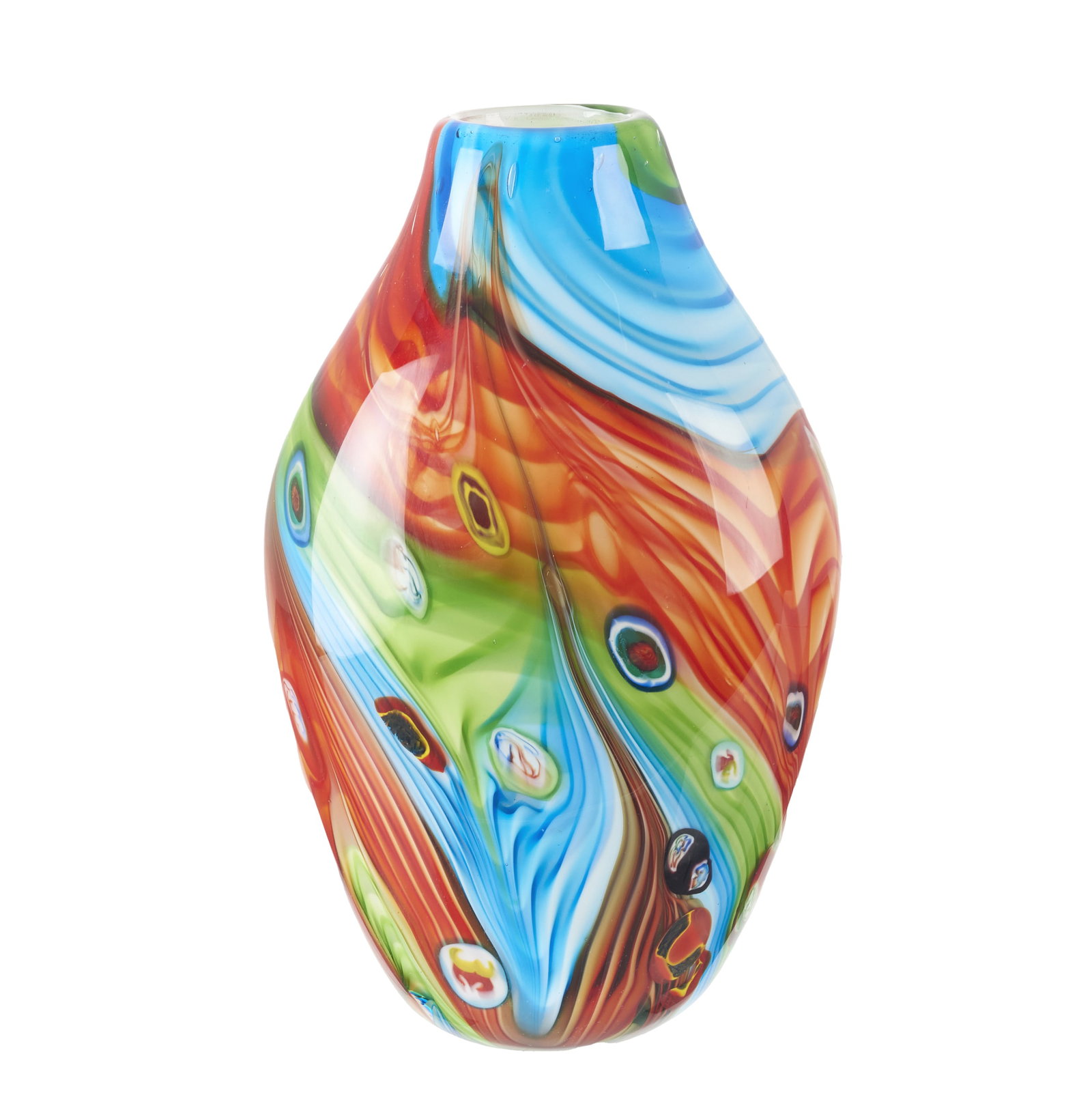 MURANO - 'Millefiori' Vase (1 of 1)