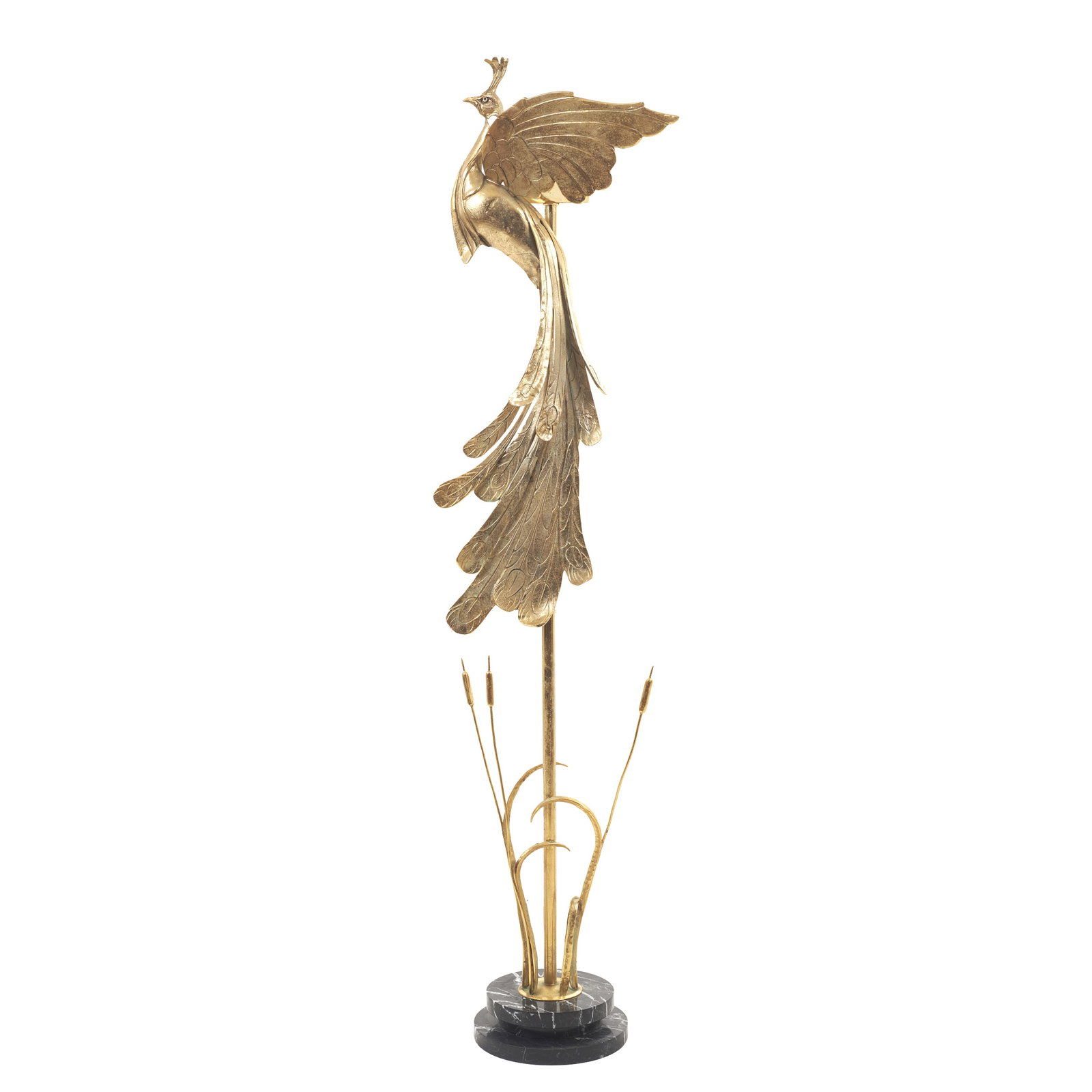 LANCIOTTI GALEOTTO (b. 1945) - 'Peacock' floor lamp (1 of 1)