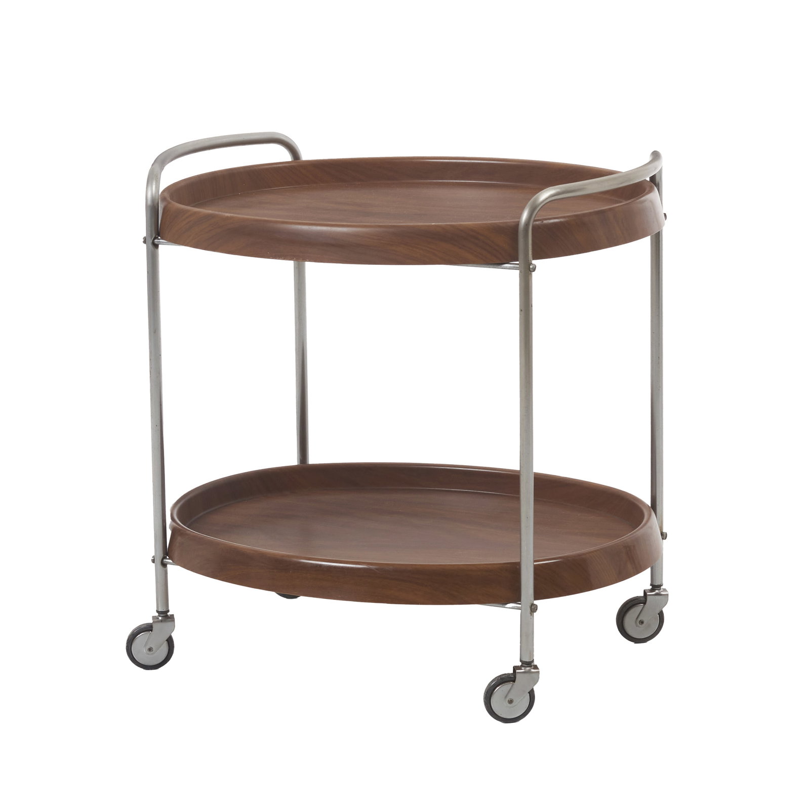 PORTUGUESE WORK, c. 1970 - Oval tea trolley (1 of 1)