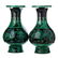 Pair of vases 'dragons' in Chinese porcelain, Famille