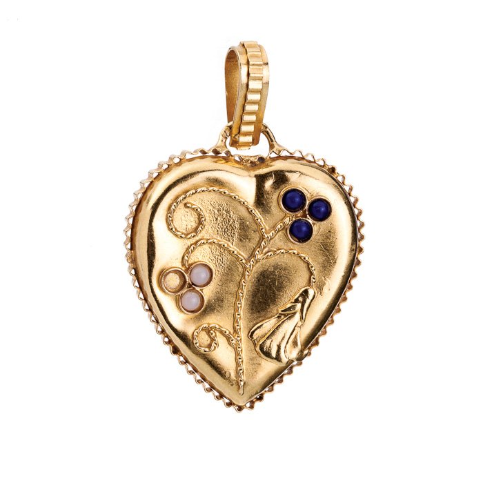 Heart pendant in gold Apr 10, 2014 Marques Dos Santos, Lda in Portugal