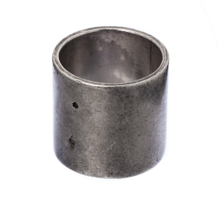 JEAN DESPRES (1889-1980) - Modernist ring in silve (1 of 1)