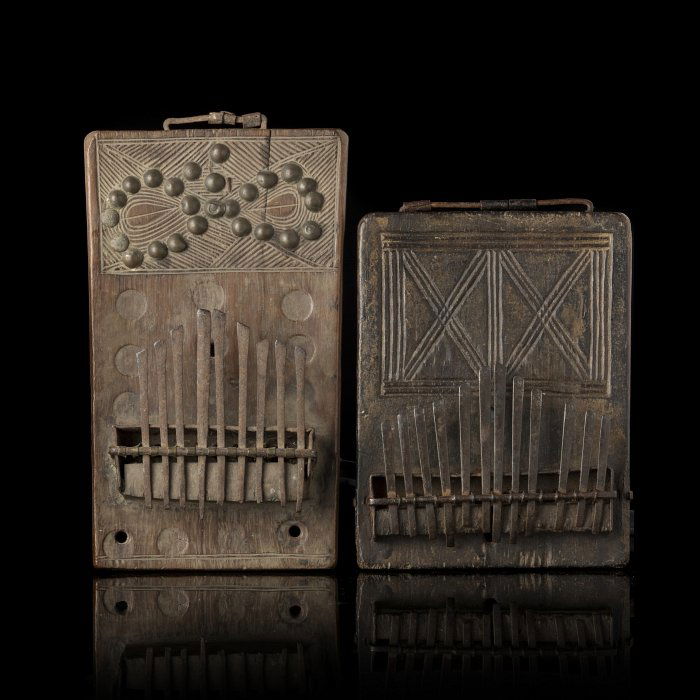 CHOKWE - Two thumb pianos (1 of 1)