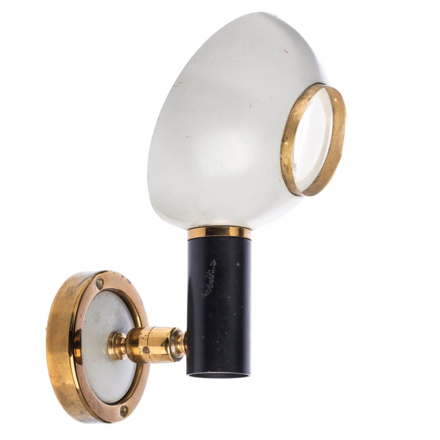 OSCAR TORLASCO (20th century) - Lenticular table lamp (1 of 1)