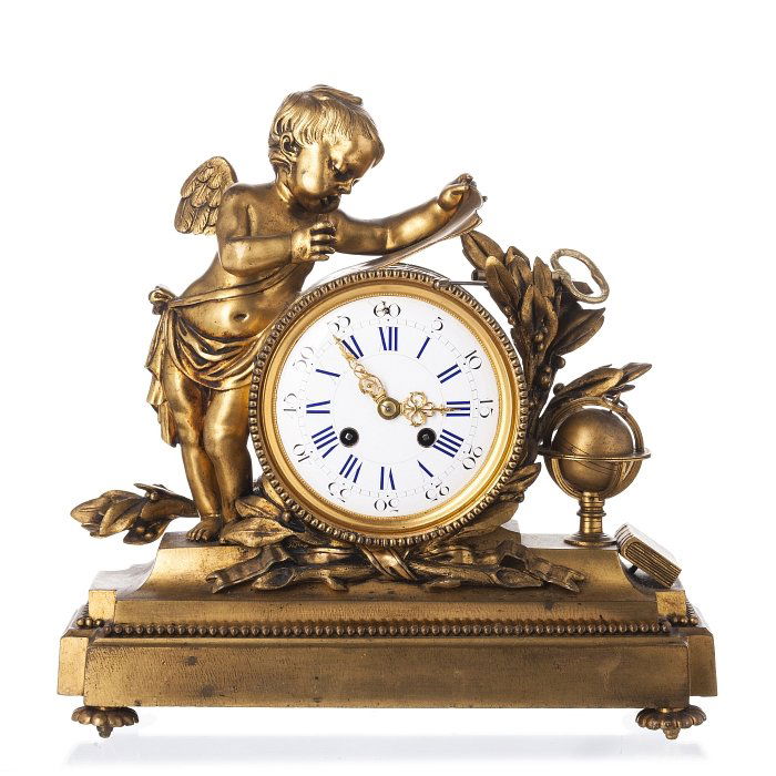 French clock in bronze (1 of 1)