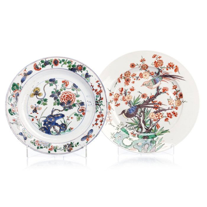 Plate in Chinese porcelain, Kangxi (1 of 1)