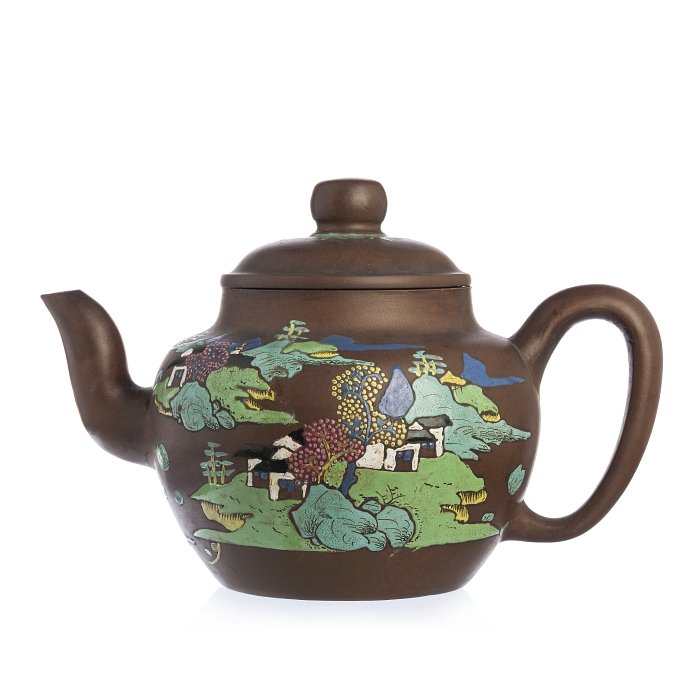 Large Chinese teapot, Yixing (1 of 1)