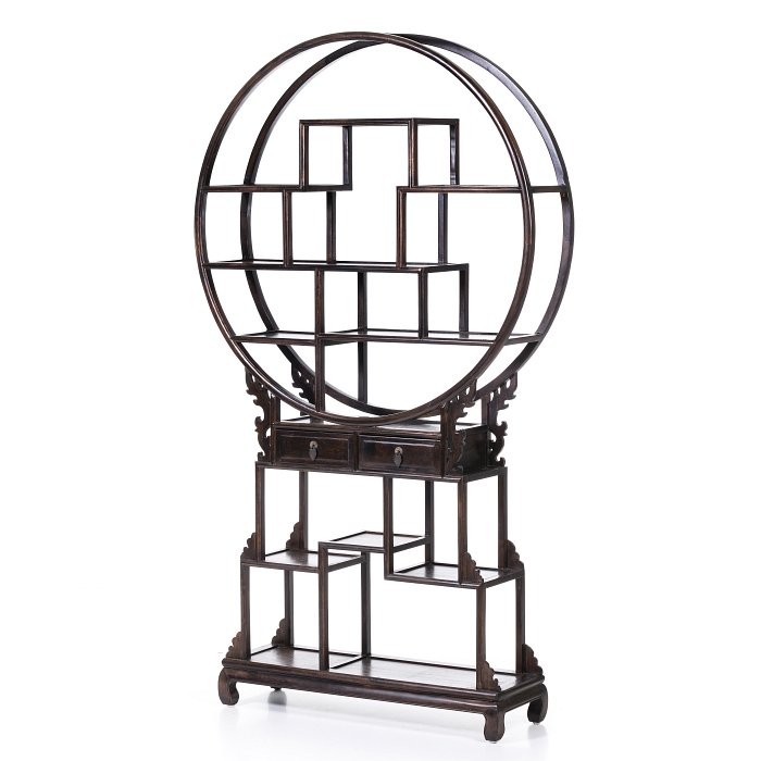 Circular display cabinet, Chinese (1 of 1)