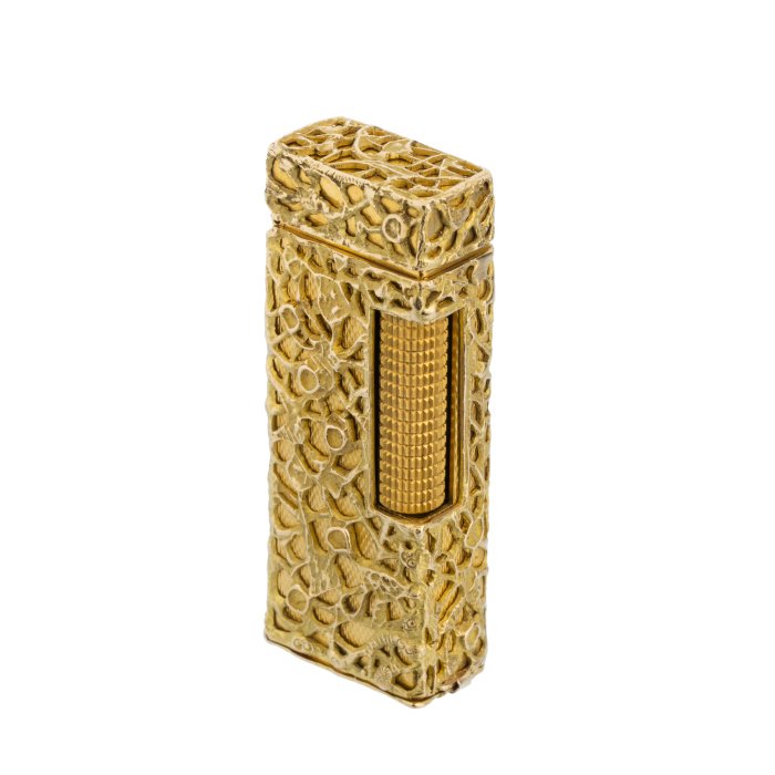 DUNHILL - Lighter with 18kt case (1 of 1)