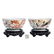 Bowl with 'phoenix and dragon' in Chinese porcelain,