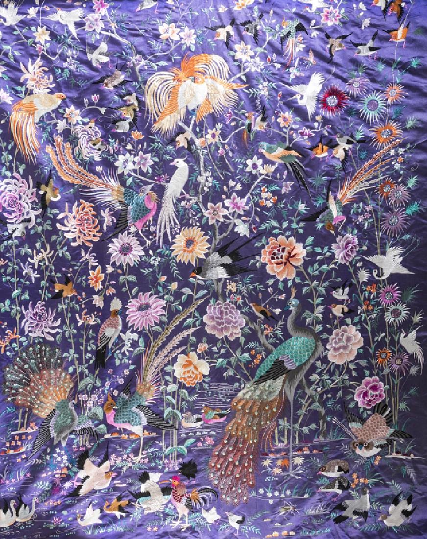Embroidered Chinese quilt (1 of 1)