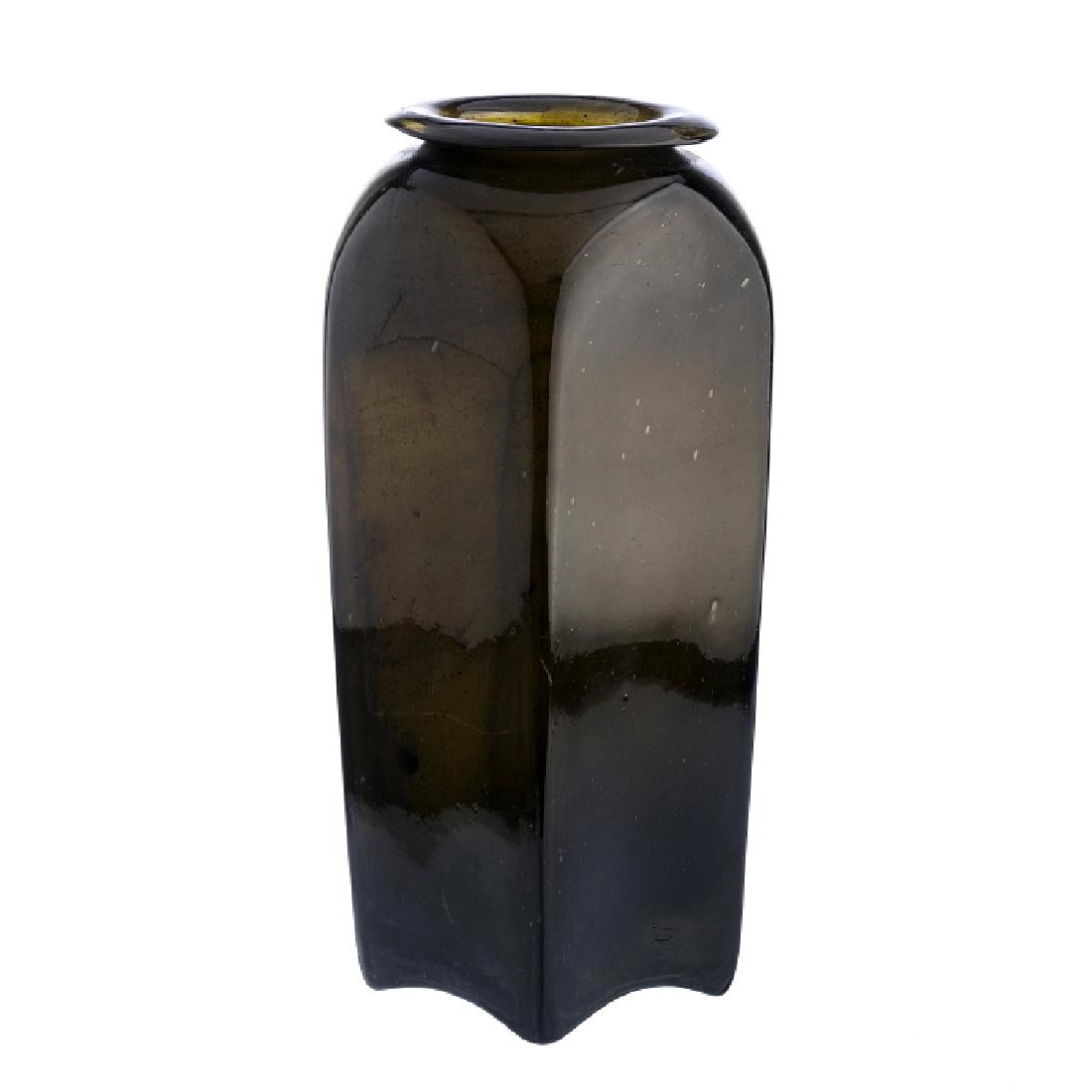 Pharmacy tube vase in glass (1 of 1)